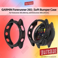 Garmin Forerunner 265, 265s Soft Case, Soft Bumper Cover, Armor Style Casing (for garmin smart watch