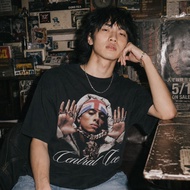 London Rap Sachu & Central Cee Retro Hip-Hop Print T-Shirt - Short Sleeve