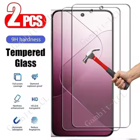 2PCS For Xiaomi 12 Lite 13 13T Pro 14 Poco C40 C50 C51 C55 C65 F5 M6 X5 Qin F22 Pro F21 Screen Prote