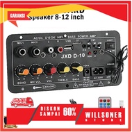 Amplifier part Board Audio 12V/24V/220V Bluetooth USB Radio TF DIY Speaker Woofer