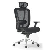 MerryRabbit - 人體工學美國杜邦全網轉椅電腦椅辦公椅大班椅 MR-869 黑色