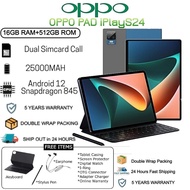 2024 OPPO Pad Air 12 Inch Android 12 | 16GB RAM 512GB ROM | Dual SIM 4G LTE WiFi 2.4/5G Android Tablet