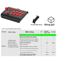 Tay Cầm Chơi Game Không Dây Retro PC BIG PC USB Joystick Cho Điện Thoại Di Động PS4/PS3 Android iOS 