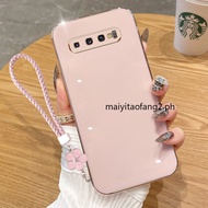 Casing for Samsung Galaxy S10 S9 S8 Plus S10+S9+S8+Protective Silicone Soft Shell Shockproof Phone C