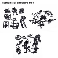 21Pcs Biscuits Embossing Cutting Cartoon Character Cake BS276070
