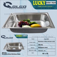 BS-905 (60x45) STAINLESS STEEL KITCHEN SINK OLGO