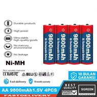 4/8/12/16/20PCS DOLIDADA Original Rechargeable Battery 1.5V AA/AAA 9800mAh/8800mAh Alkaline For Cloc