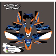 Decal/sticker Demak dtm 150 & 200