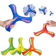 เด็ก Boomerang ของเล่น V-Shaped DART กลับ Boomerang โยนเป้าหมาย SPINNER สามใบมีด Flying Disc เด็ก