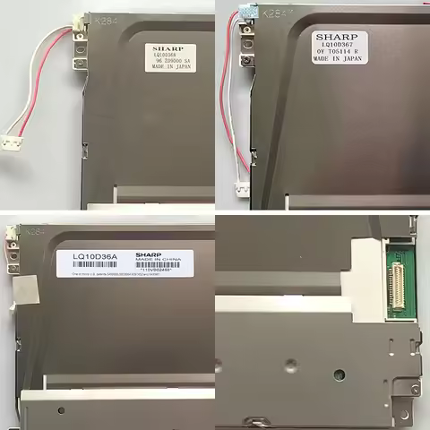 For Sharp LQ10D368 LQ10D367 LQ10D36A LCD Panel Original New A Grade 10.4 Inch Fanuc Display VGA Cont