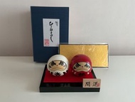 卯三郎 幸福二字 達磨擺設