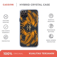 case redmi note 8 pro hybrid crystal cassion koi carp - rm note 8 pro