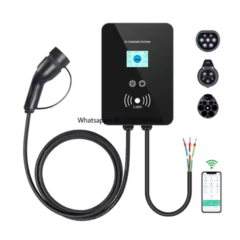 7KW 11KW 22KW 16A 32A Type 1 Type 2 GBT Wallbox 22kw 11kw Type 2 Smart Charging Station