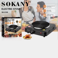 Single mini Electric Stove With Capacity 1000W SOKANY SK-5109 No Picky Pot