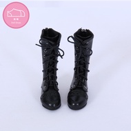 Shoes For Doll BJD 1 pair 6.5cm PU Leather Boots Fashion Mini Toy Lace Canvas Shoes 14 Doll for Fairyland Luts Doll Accessories