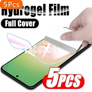 5PCS Matte Soft Hydrogel Film For HMD Vibe Skyline Hyper Crest Max Aura Atlas Anti Spy Privacy And H
