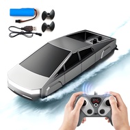 Cyberpunk High-Speed RC Boat 2.4GHz Waterproof Dual Motor Rechargeable Battery for Pools Lakes Boys 