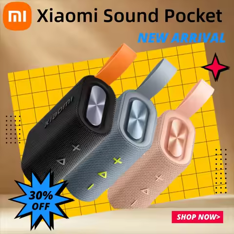 Xiaomi Sound Pocket 5W Output Portable Speaker True Wireless Stereo Sound Bluetooth 5.4 IP67 Dust an