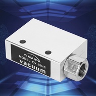 concon Vacuum Generator CV-10HS 1/8 PT Female Thread Dia Ejector Pneumatic Air Fitting 0.1-0.6MPa 46