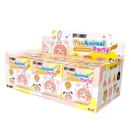 hot toys | ตุ๊กตา Spy X Family Animal Party Series แบบกล่องสุ่ม น่ารัก สไตล์อนิเมะ ตุ๊กตาอันยา ของตก