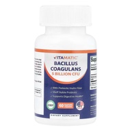 Vitamatic, Bacillus Coagulans, 5 Billion CFU, 60 Vegetable Capsules