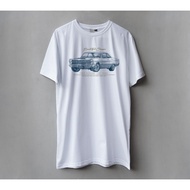 TRUNK FAIRLANE WHITE CAR T-SHIRT COOL T-SHIRT MOTORCYCLE T-SHIRT CAR CUSTOM MUSCLE CAR