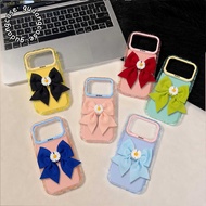 GC278 AESTHETIC BOW MOTIF 2 IN 1 COLORS MACARON FOR OPPO A1K A3S A3X A5 A5i A5S A5X A5 2025 A6 A6S A