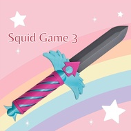 KNIFE DISPLAY MODEL IN FILM SQUID GAME 3