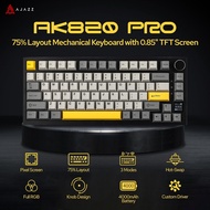Ajazz AK820/AK820Pro Gaming Mechanical Keyboard Bluetooth 5.1/Wireless/CWired Customized Keyboard wi