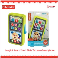 Fisher Price HLY61 Laugh & Learn 2-in-1 Slide To Learn Smartphone