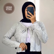 Cardigan crop rajut / Kardigan rajut knit /Cardi Crop Knit// Korean cardi crop// Cardi Crop Kriwil//