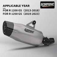 BMW R 1200 GS R1200GS ADV1200GS  2014-2018 Exhaust System, Carbon Fiber Cover Motorcycle Escape Syst