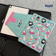 INS Cartoon Funny Cute Each Style HelloKitty For IPad10.2 Shell Ipad10th Gen7 Cover Mini6 Case Ipad9.7 Air2 Cover Air4/5 10.9 Anti-fall Case 2020Pro M1/ipad12.9 Anti-bending Cover