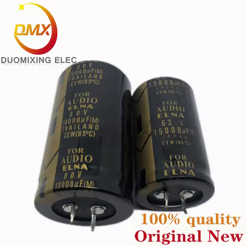 2PCS 100%New 80v15000UF 35*60MM 15000UF 80V 35*70MM 10000UF 15000UF Audio power amplifier fever filt