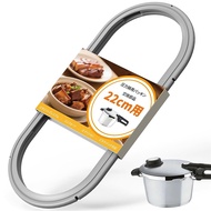 Universal Replacement Silicone Gasket for Fissler Pressure Cookers - 22cm, 2-Pack, Compatible with V