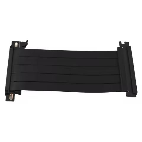Universal PCIE 4.0 X16 Riser Cable High Speed Flexible Double Sided 180 Degree GPU Graphics Extensio