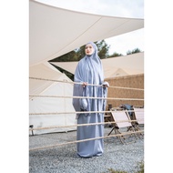 Telekung Elvina Silk Plain