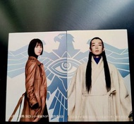 日本特典卡×2 濱邊美波 浜辺美波 綠川琉璃子 綠川一郎 新·幪面超人 電影 限定咭 2張 Kamen Rider 0號 拉打 一郎 蝴蝶 怪人 0 1 2 Masked Rider card 50周