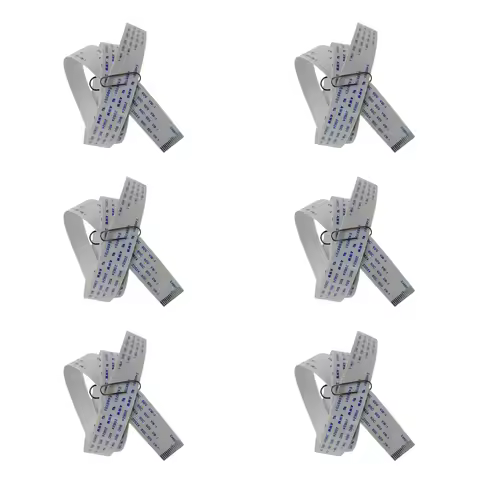 6pcs C2P18A CQ163-80060 Printhead Cable For HP 6961 6960 6812 6220 6958 6235 6825 6956 6230 6800 801