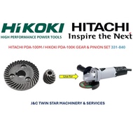 ▌HITACHI / HIKOKI PDA-100M / PDA-100K GEAR & PINION SET 331-840 ▌