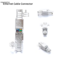 [NAY] No Crimp Ethernet Cable Tool-less Crystal Head Plug CAT6 RJ45 Connector EON