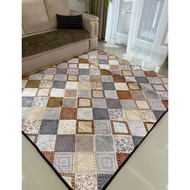 KARPET MALAYSIA JUMBO 220x190 ADA BUSA BULU TEBAL ANTI SLIP / AMBAL MALAYSIA / KARPET ANTI SELIP / K