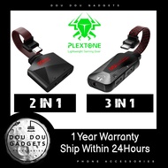 PLEXTONE GS1 Mark II Type C to AUX Audio Jack High Res 3 in 1 & 2 in 1 Gaming Audio Charge Sound Car