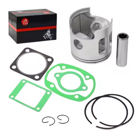 Oversize 0.25mm Piston Gasket Kit & Piston Ring For Yamaha G1 2 Cycle Gas Golf Cart 1978-1989