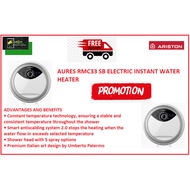 ARISTON AURES SMART ROUND RMC33 SB ELECTRIC INSTANT WATER HEATER