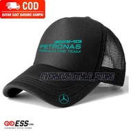 AMG Petronas Formula Card Company Printed Men's and Women's High Eyes Cap  0321
