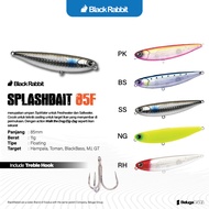 Lure Top Water Black Rabbit Splashbait 85F - WTD