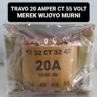 TRAFO 20 A WIJOYO CT 55 TRANSFORMER, TEMBAGA MURNI, ORIGINAL