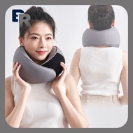 Head Support Pillow Soft Sleeping Travel Pillow Luxury Memory Foam Neck 100% Pure Memory Foam 3D Neck Pillow Comfortable &amp; Breathable Cover