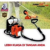 APACHE TurboCUT® BG328 | Super Heavy Duty Mesin Potong Rumput | Backpack Brush Cutter | Grass Trimme